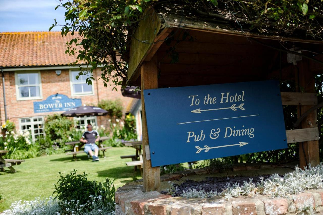 The Bower Inn ブリッジウォーター エクステリア 写真 The hotel and pub at the White Horse